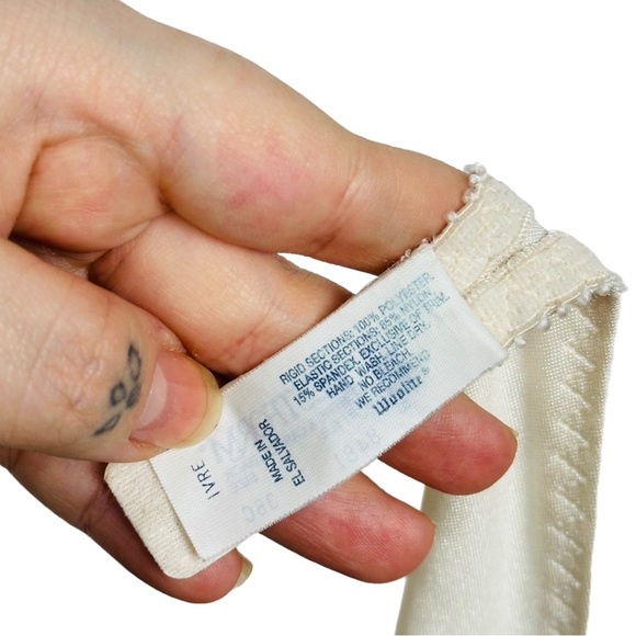 Bestform Vintage 70s Crinkle Satin Metallic Floral Printed Ruched Underwire Bra - Picture 12 of 14